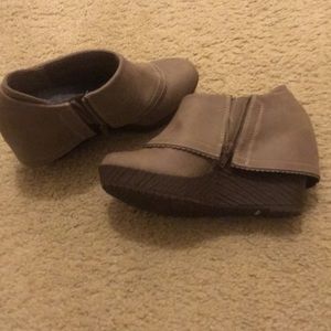 Dr Scholls wedge booties